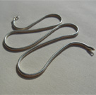 Collier chaîne lisse, collier charm argent 925/1000e, maille serpent forme ronde épaisseur 2.13mm, Longueur 45Cm, chaine pendentif, chaine pour Charm